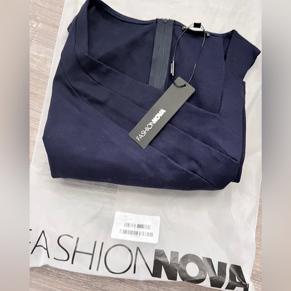 Fashion Nova, All Fax midi dress, S - Picture 4 of 5